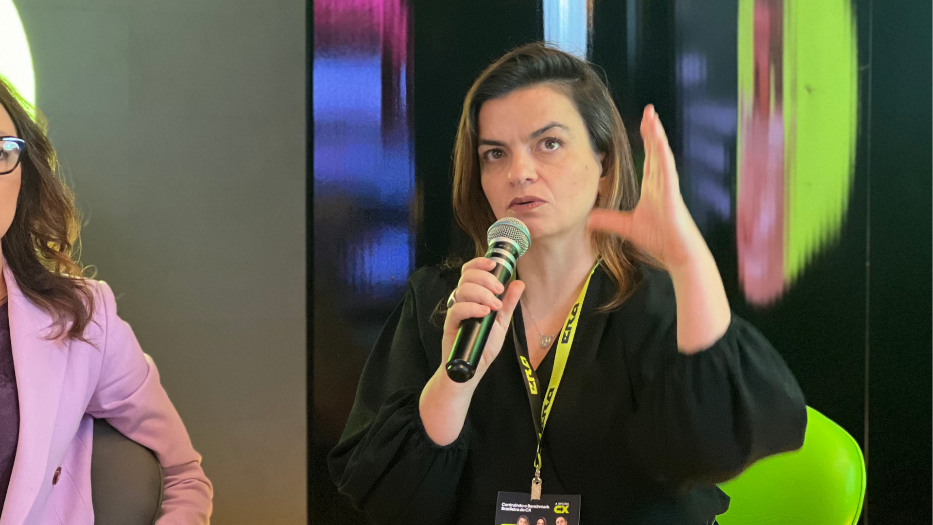 Palestrante na Oficina CX